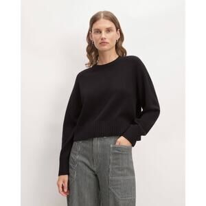 Everlane The Cashmere Boxy Crew Sweater - L
